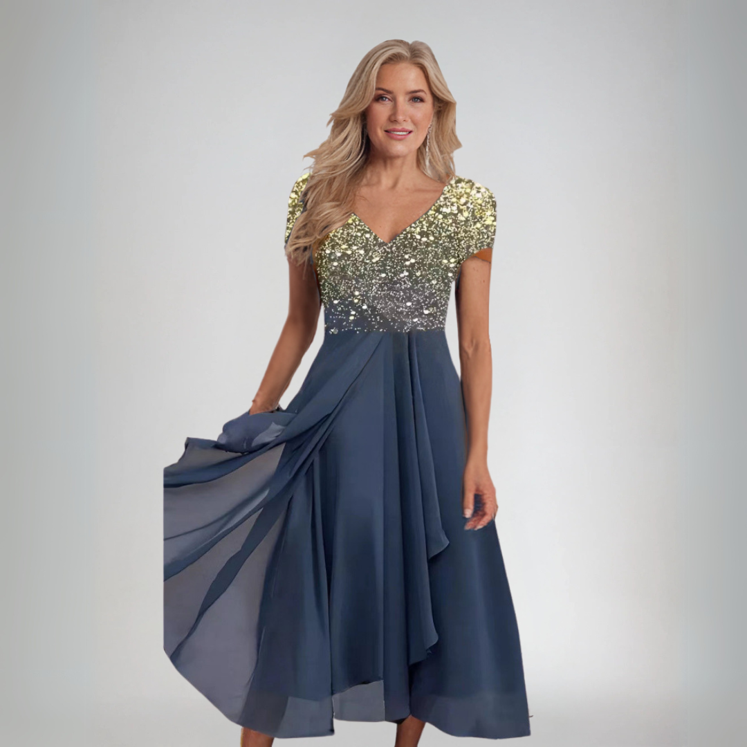 Marketa | Elegantna čipkasta obleka