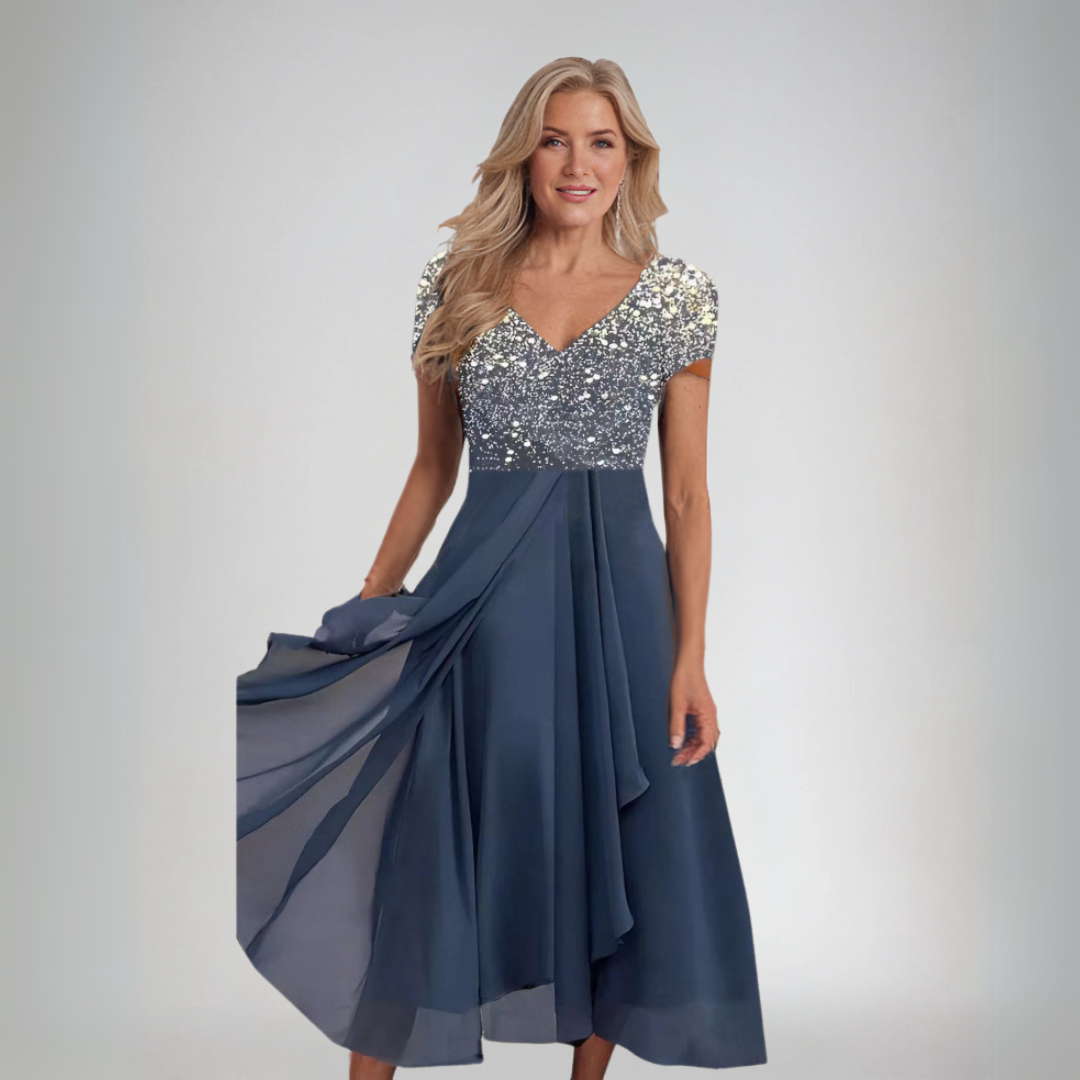 Marketa | Elegantna čipkasta obleka