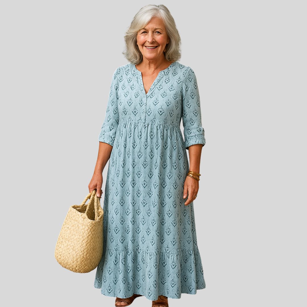 Gema | Boho maxi obleka s brezčasnim šarmom