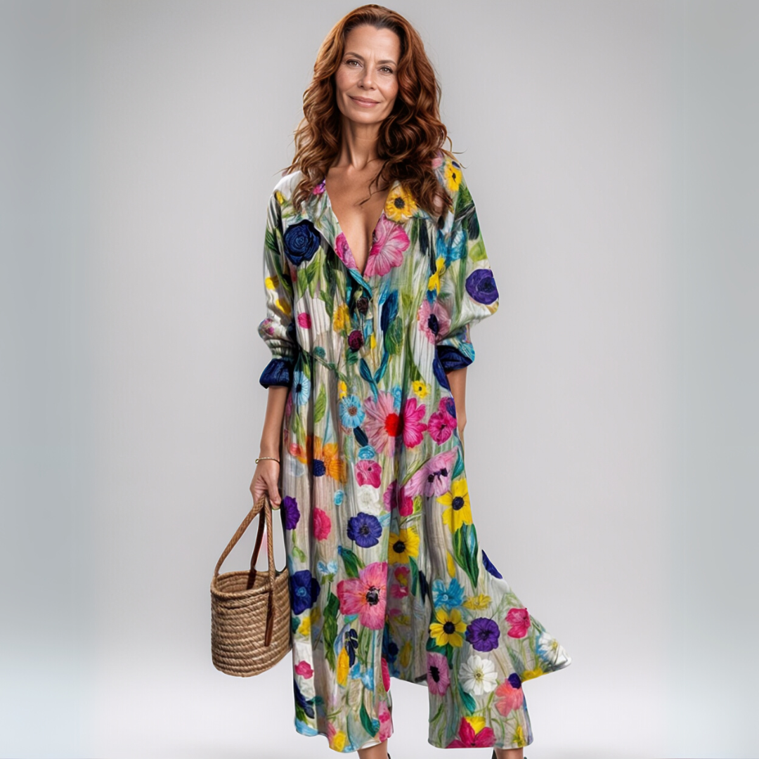 Charlotte | Zračne boho maxi obleke za poletne dni