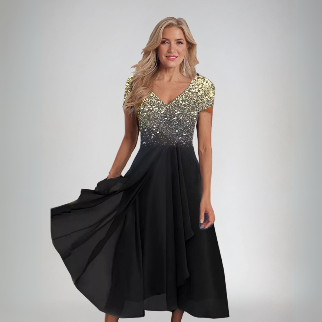 Marketa | Elegantna čipkasta obleka