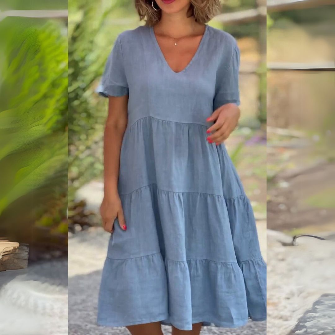 Flóra | Elegantne V-izrezane obleke