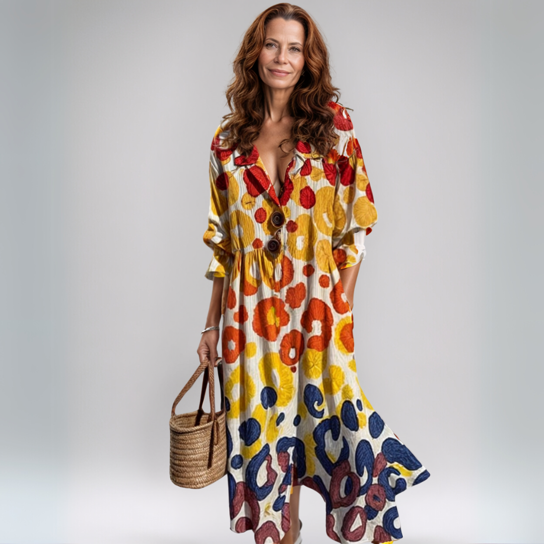 Charlotte | Zračne boho maxi obleke za poletne dni