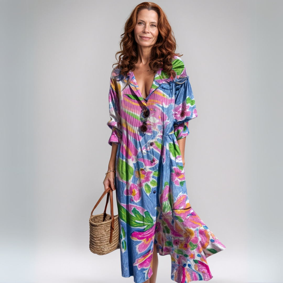 Charlotte | Zračne boho maxi obleke za poletne dni