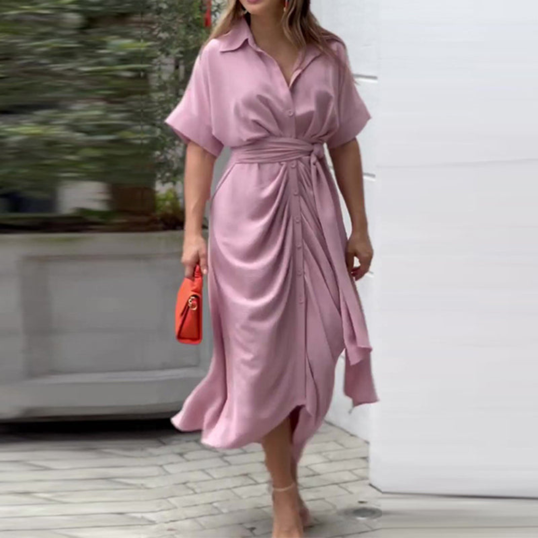 Nina | Elegantne maxi obleke z mašnico