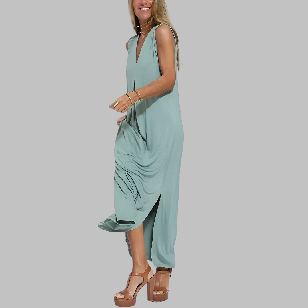 Jana | Elegantne maxi obleke + ustrezen pulover PONUJAMO KOT DARILO