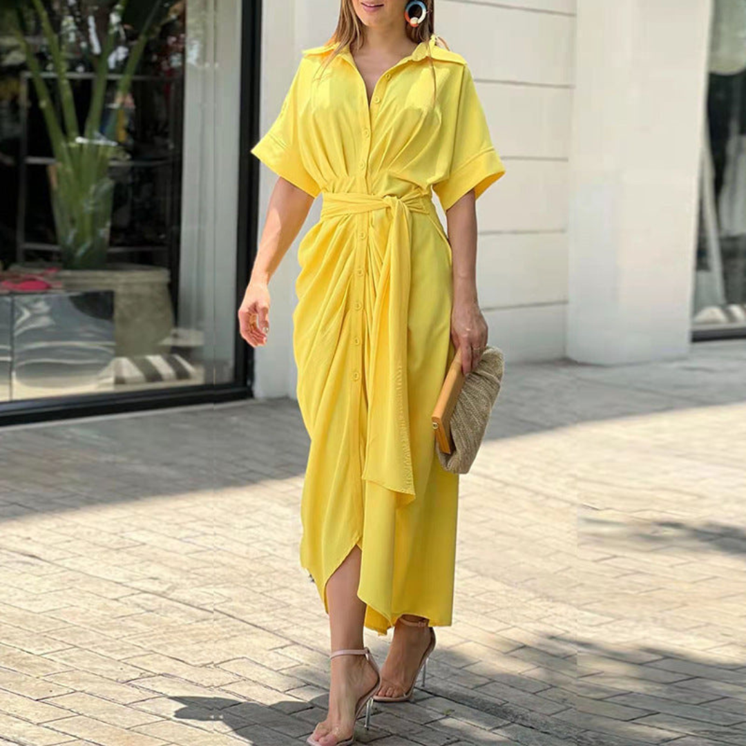 Nina | Elegantne maxi obleke z mašnico
