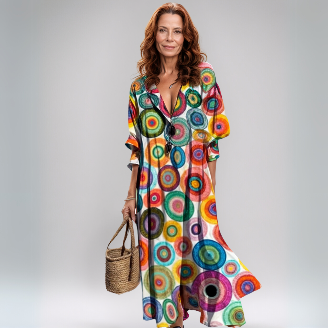 Charlotte | Zračne boho maxi obleke za poletne dni