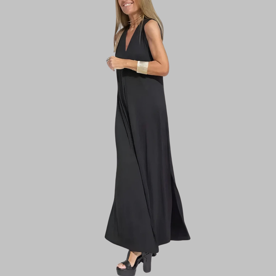 Jana | Elegantne maxi obleke + ustrezen pulover PONUJAMO KOT DARILO