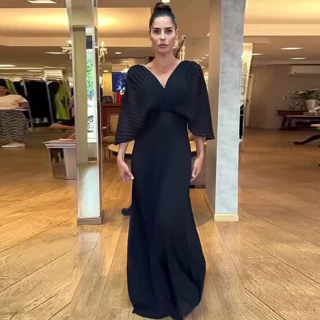 Vera | Plisé obleka z eleganco