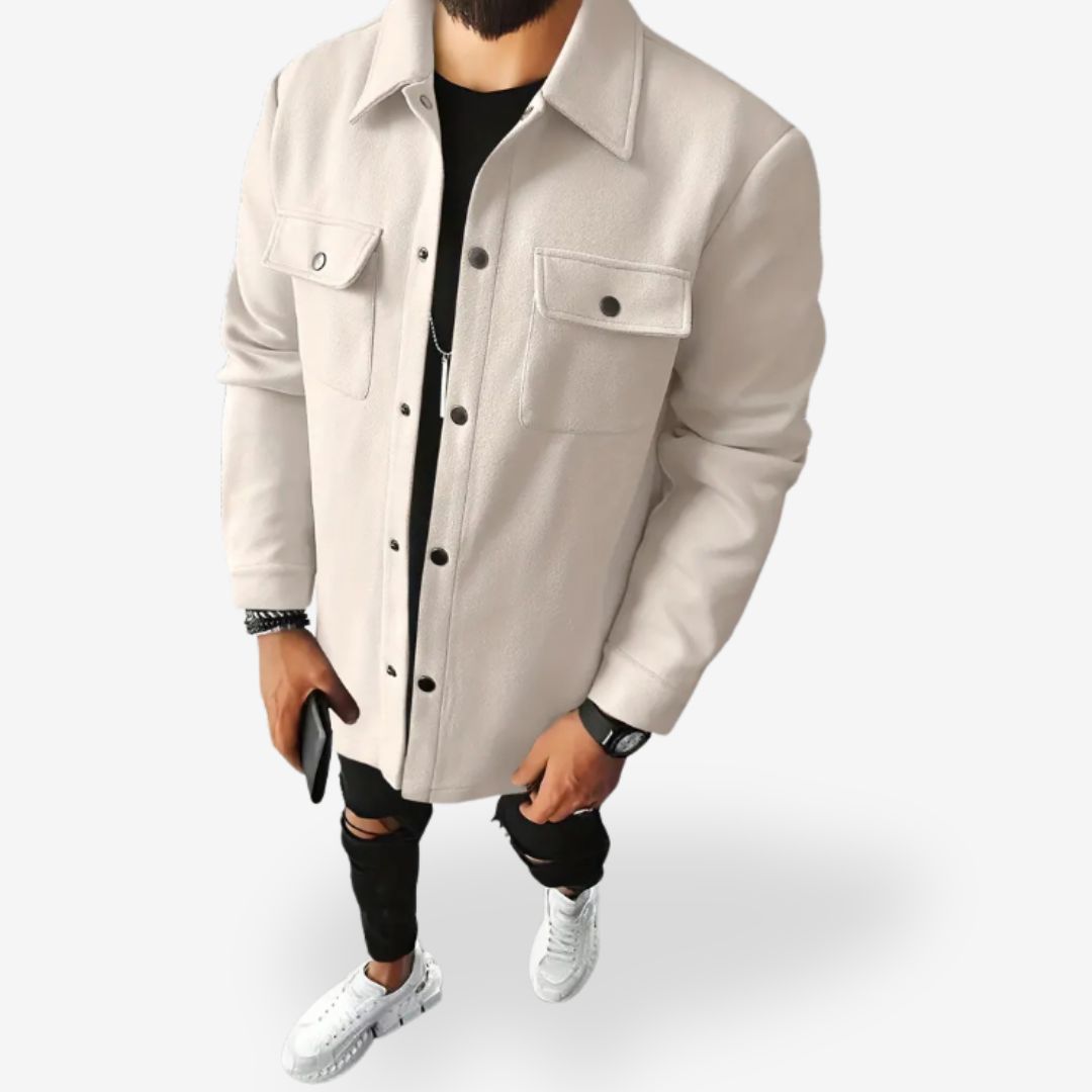 Moška Casual Overshirt Premium in Udobna