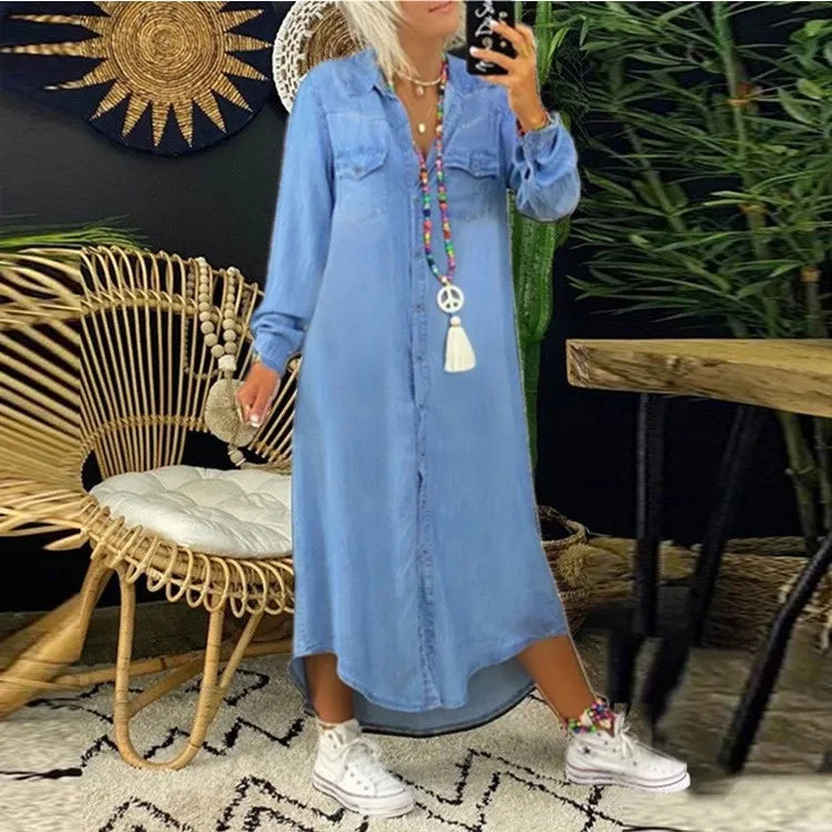 Vena | Elegantne jeans obleke Boho