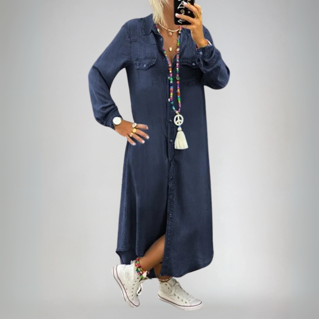 Vena | Elegantne jeans obleke Boho